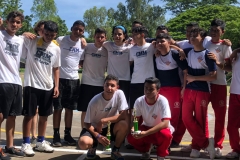 COLEGIO MI MUNDO Y COLEGIO CALASANZ CON SU TROFEO